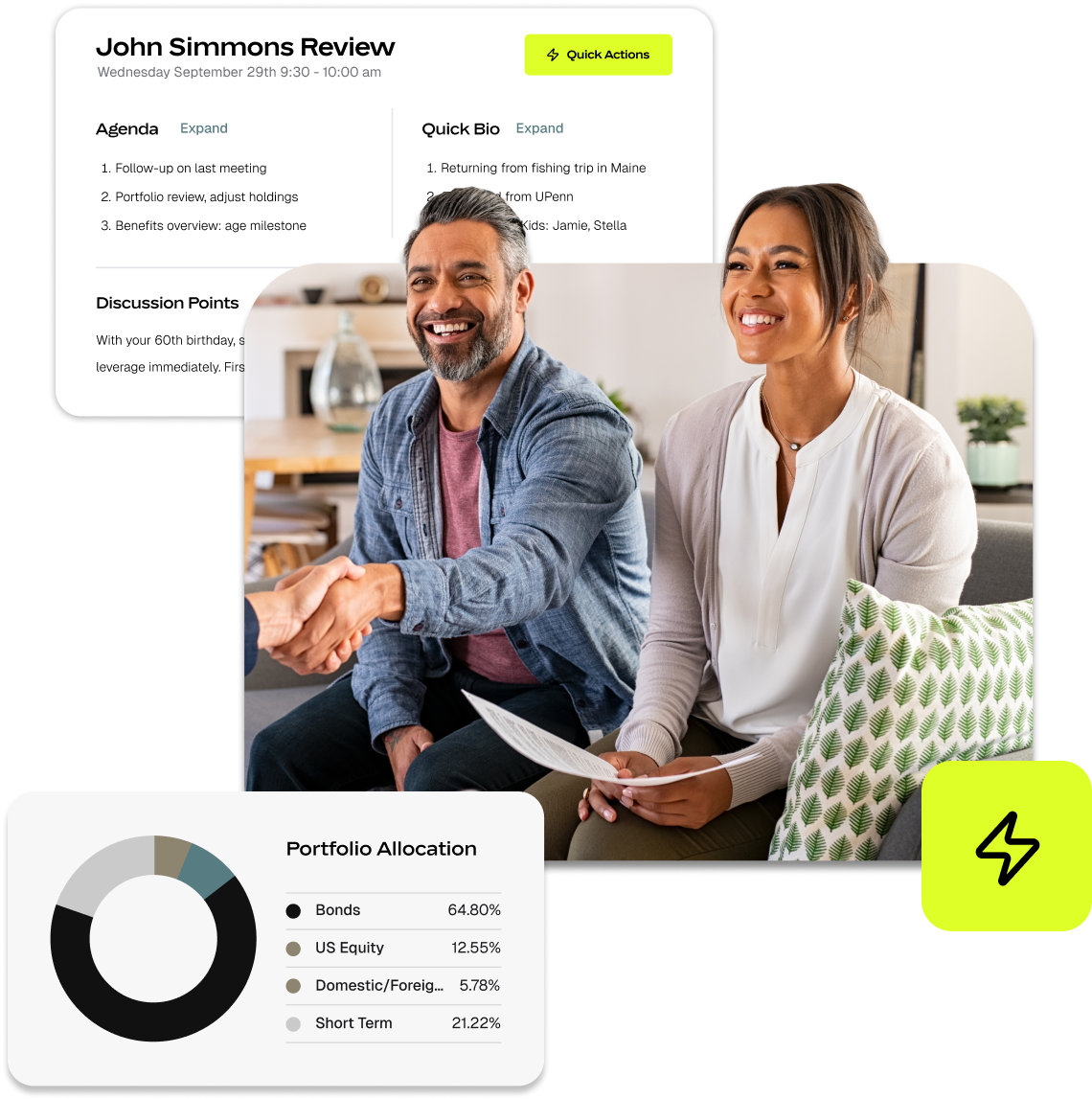 Slant CRM interface